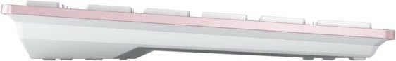 Tastierë Cherry KW 7100 MINI BT, wireless, Bluetooth, 78 taste, rozë
