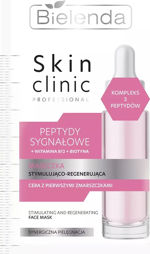 Maskë fytyre Bielenda Skin Clinic Professional Signal Peptides Stimulating-Regenerating për femra 8g