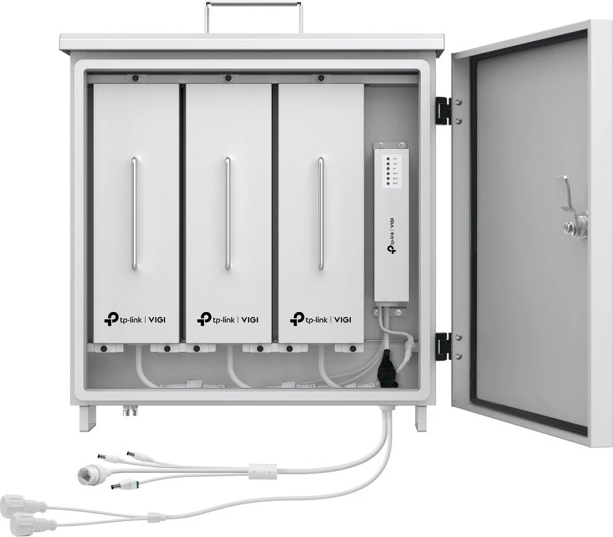 Kontrollues sistemi solar TP-Link Omada VIGI PS30, për kamera rrjeti, i bardhë