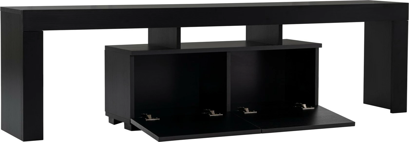 Komodë TV Nordure, Enclave, dru i zi