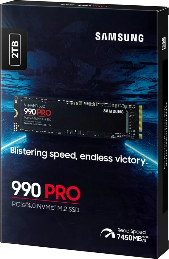 SSD Samsung 990 PRO, 2 TB, M.2, PCI Express 4.0, i zi