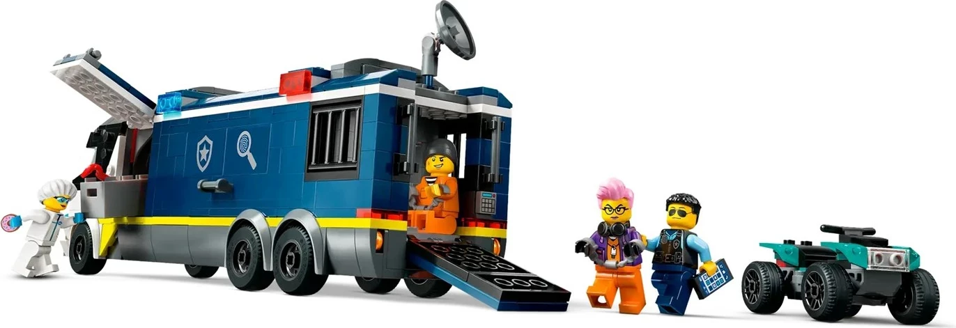 Kamion laboratori krimi mobil LEGO City 60418
