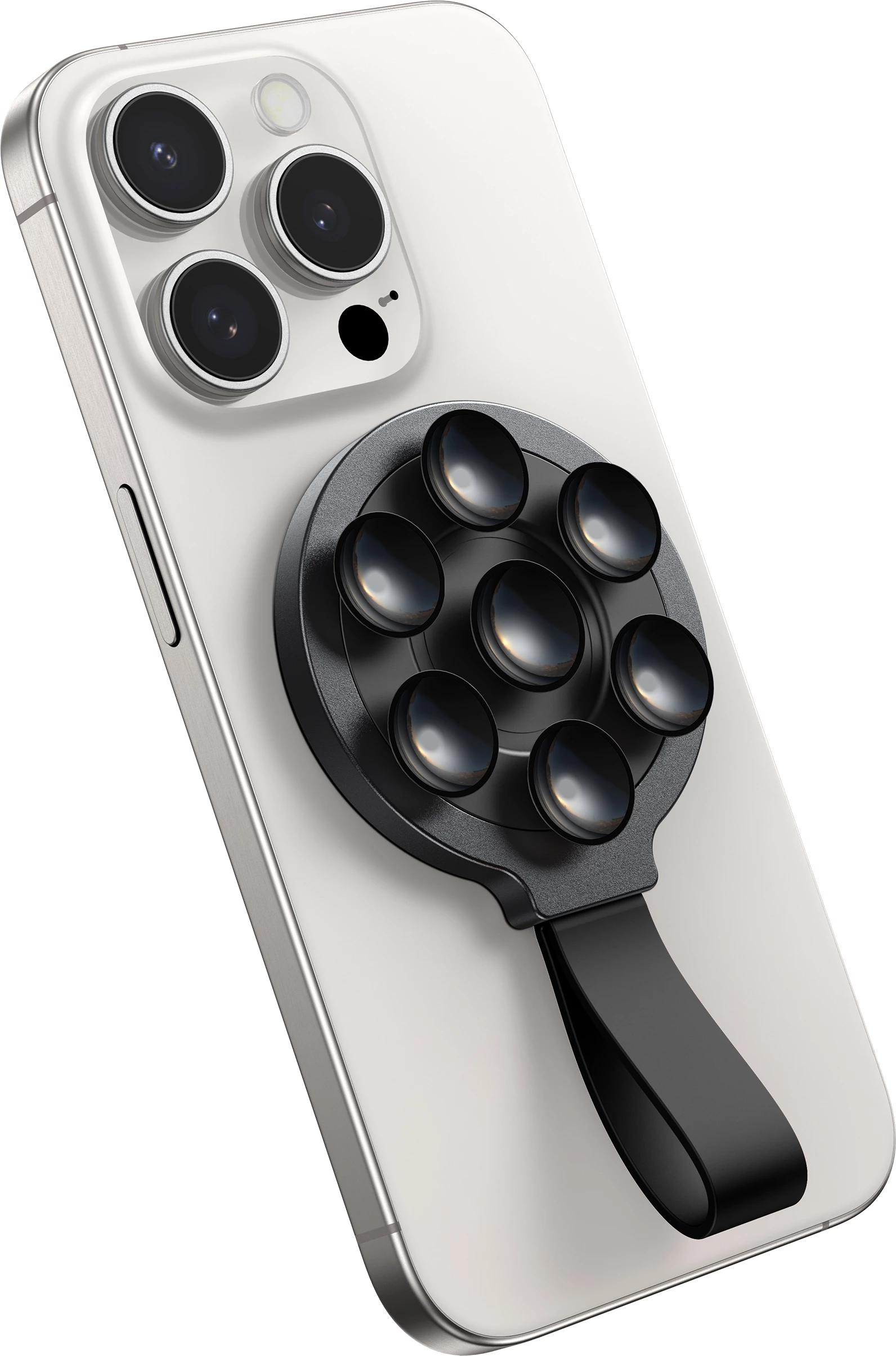 Mbajtës magnetik për celular Joyroom JR-ZS393, me kupa thithëse, i zi