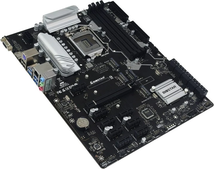 Pllakë amë Biostar TZ590-BTC DUO, ATX, Socket LGA 1200, e zezë