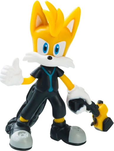 Figurinë koleksionuese P.M.I. Sonic Prime, Gaming Heroes, 5-pack + 1 fletë sticker 6.5 cm, assorted (S1)