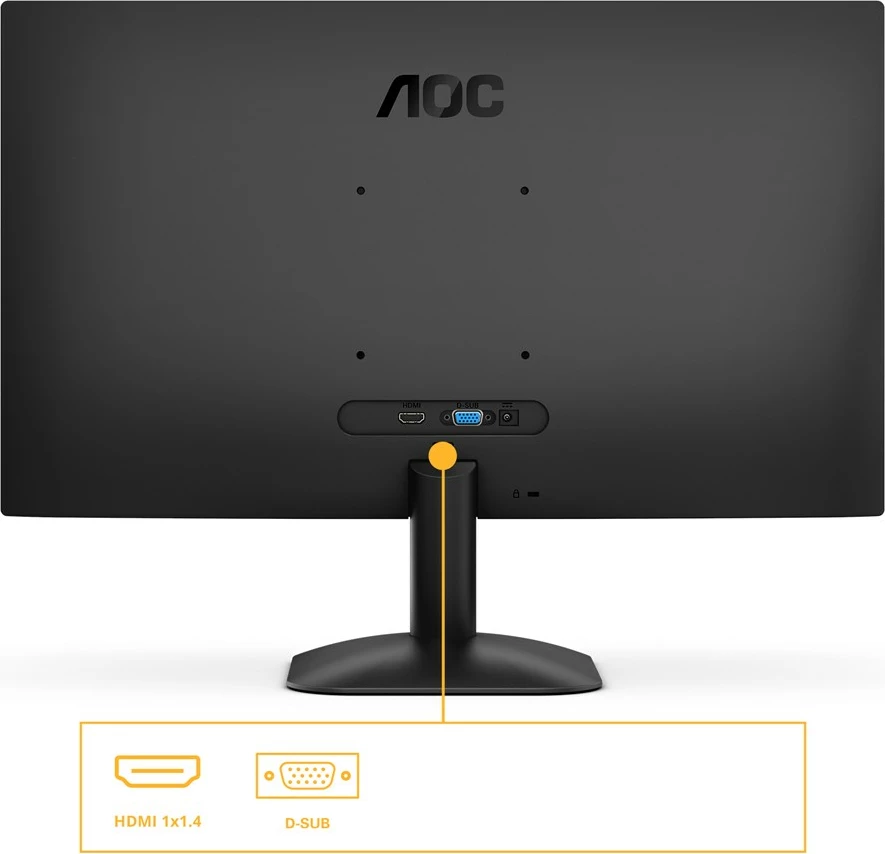 Monitor AOC 24B31H, 23.8", Full HD, IPS, 120 Hz, Zi