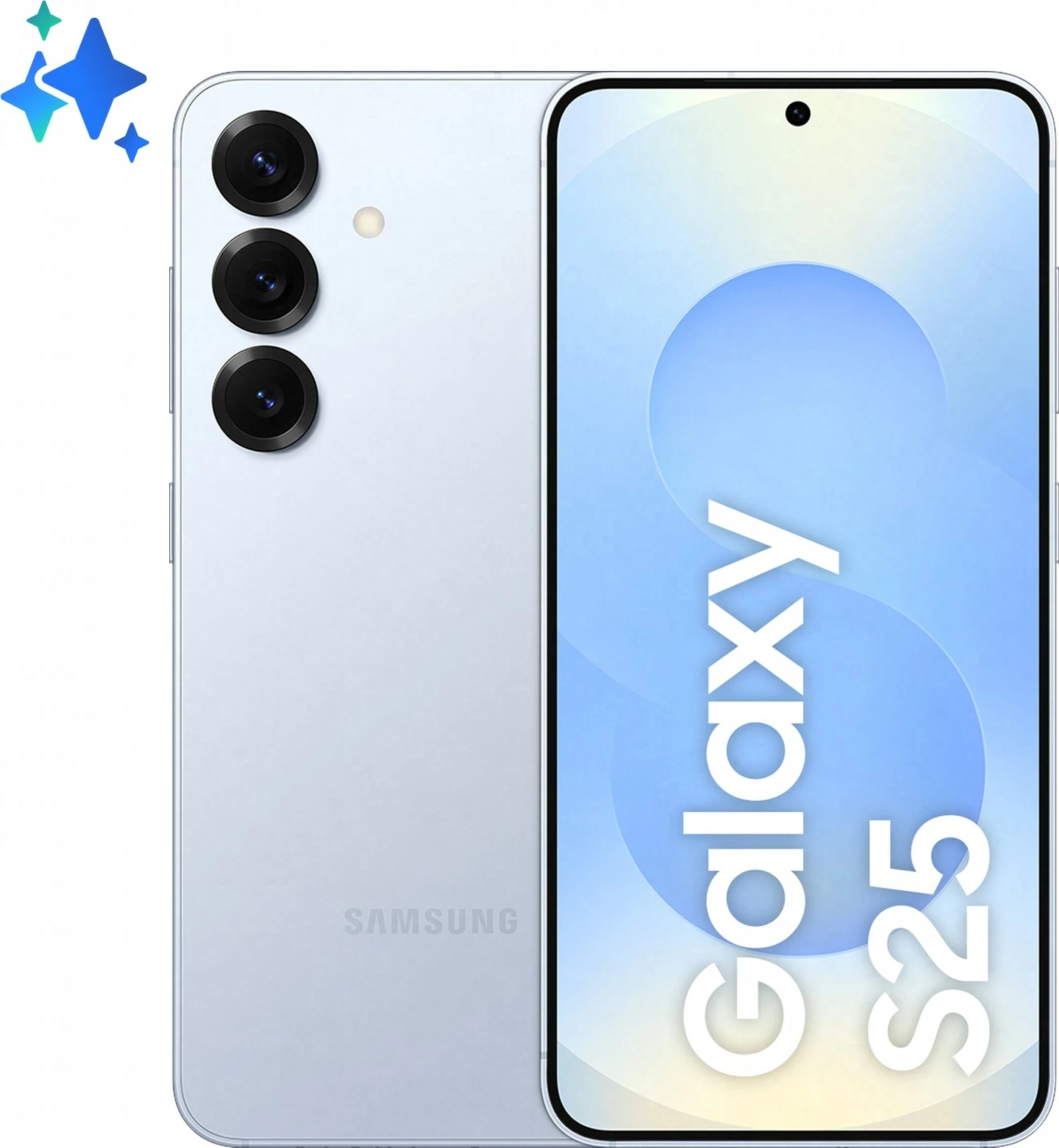 Celular Samsung Galaxy S25, 6.2", 12+256GB, i kaltër