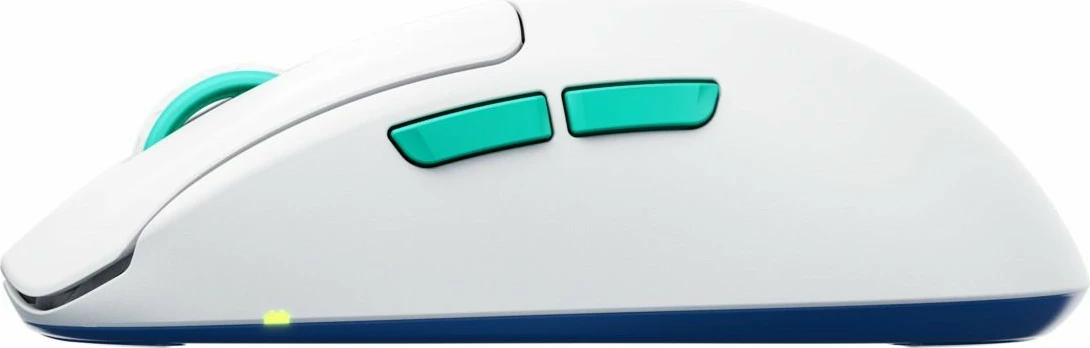 Maus Cherry XTRFY M68 Wireless, 26000 DPI, Blu, Turquoise, Bardhë