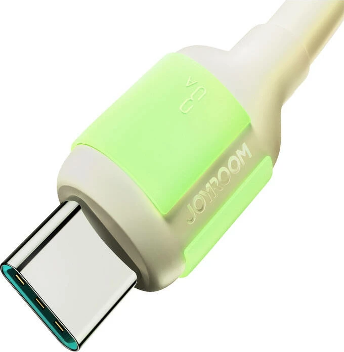 Kabllo karikimi Joyroom S-A53, USB-A në USB-C, 2m, 3A, Bezhe