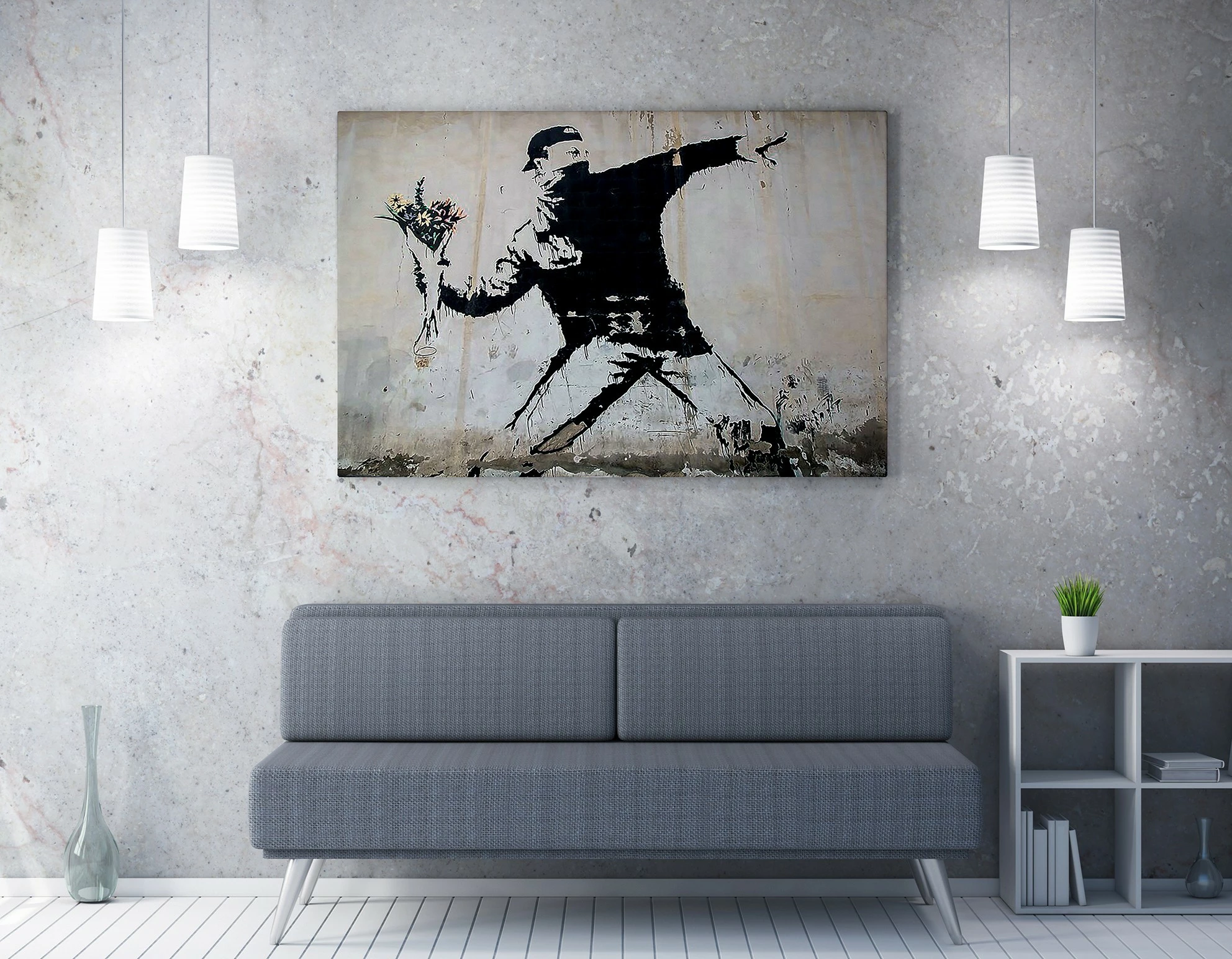 Pikturë dekorative në kanavacë, Wallity WY18, 70x100cm