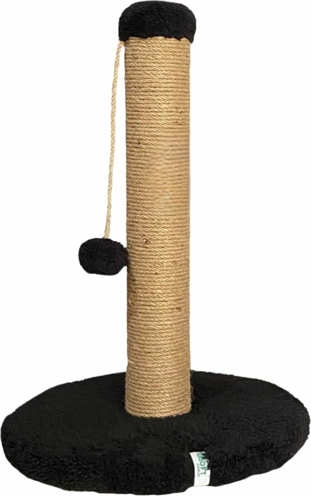 Dërrasë për gërvishtje për mace, Paws & Whiskers, Coris, e zezë