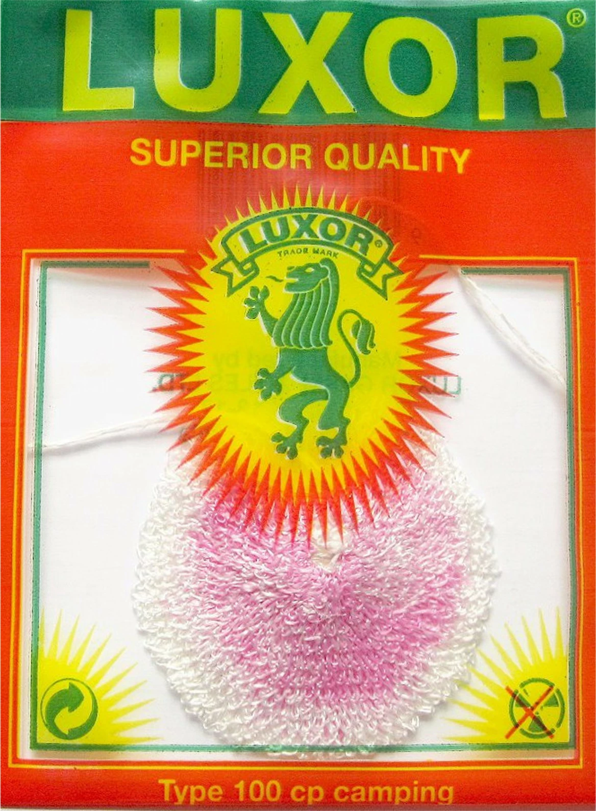 Filament rrjetë inkandeshente për llampë gazi turistike Meva LUXOR 100 cp, e bardhë/rozë