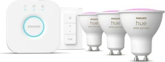 Ndriçues smart Philips Hue 929003666510, GU10, LED, Bluetooth, Bardhë