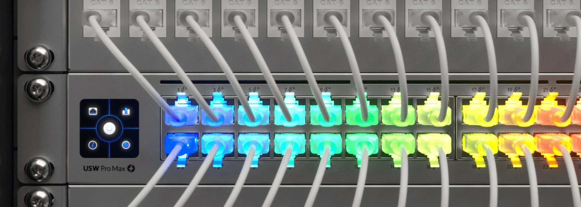 Kabëll rrjeti Ubiquiti UACC-Cable-Patch-EL-3M-W, Cat6, 3m, Bardhë