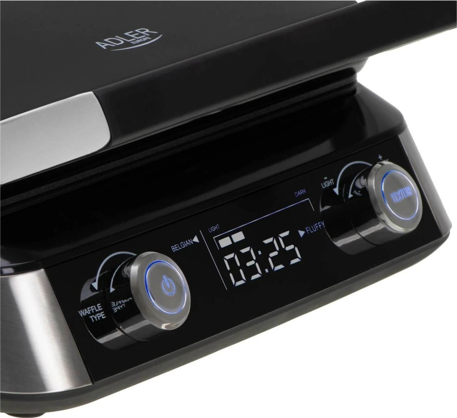 Pjekës gofrash Adler AD 3084, 1600W, i zi