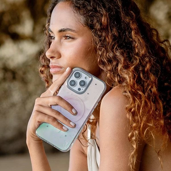 Mbështjellës UNIQ Coehl Celest me magnet për iPhone 16 Pro Max, Iridescent