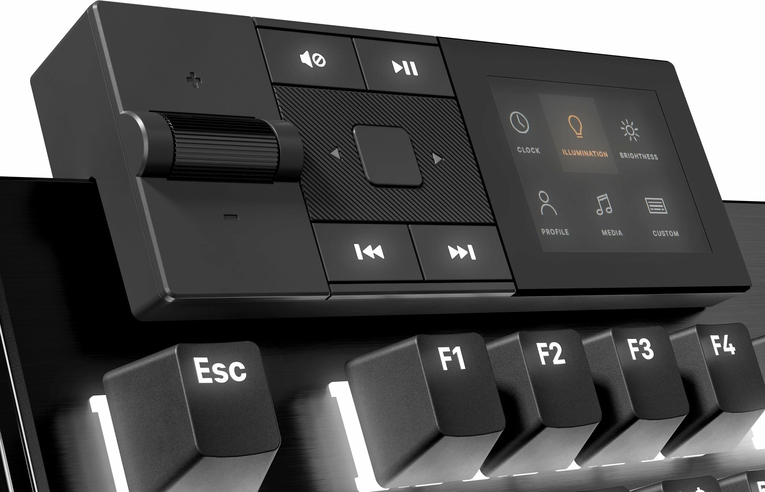 Tastierë mekanike be quiet! Dark Mount BT002US, US QWERTY 100%, switch Silent Tactile, RGB, hot-swap, USB-C, me wrist rest, e zezë