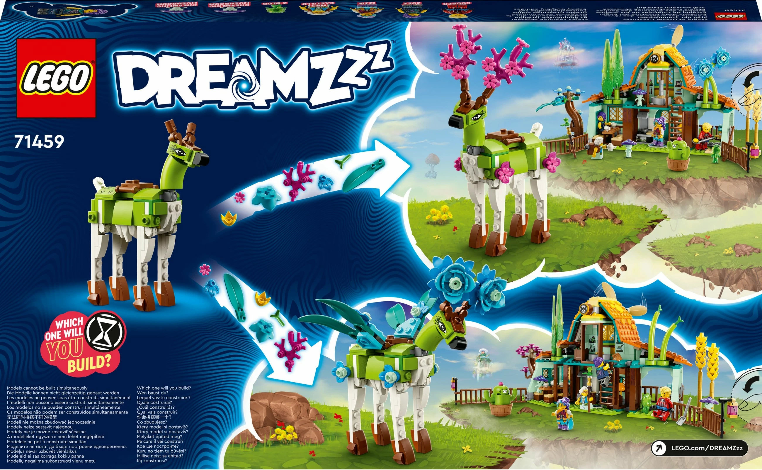 Set ndërtimi LEGO Stable of Dream Creatures, 681 pjesë, shumëngjyrësh