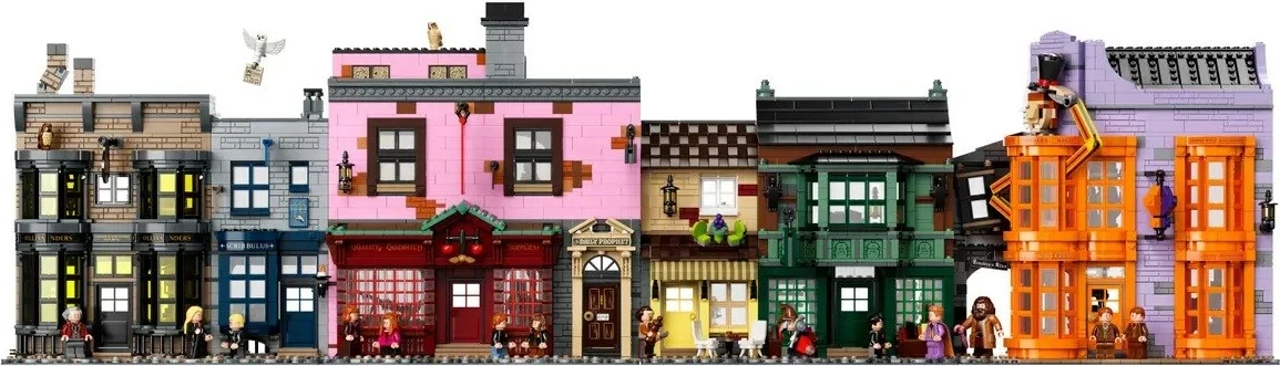 Set LEGO Harry Potter 75978 Diagon Alley, 5544 pjesë