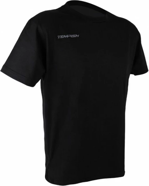 Maicë Tempish Teem 2 për meshkuj, e zezë