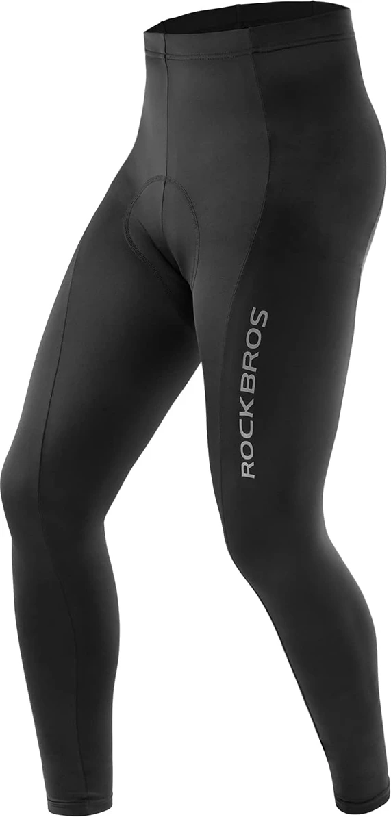 Pantallona çiklizmi Rockbros RK2004XL, frymëmarrëse, me futës 4D, XL, të zeza