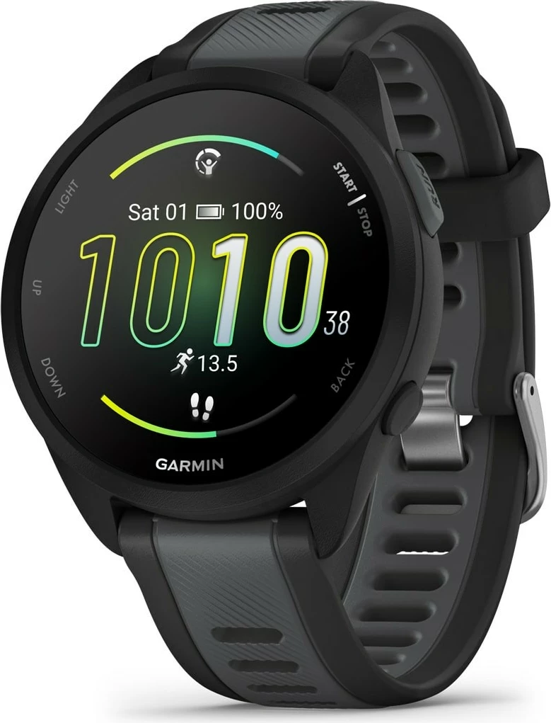 Smartwatch Garmin Forerunner 165 Music, e zezë