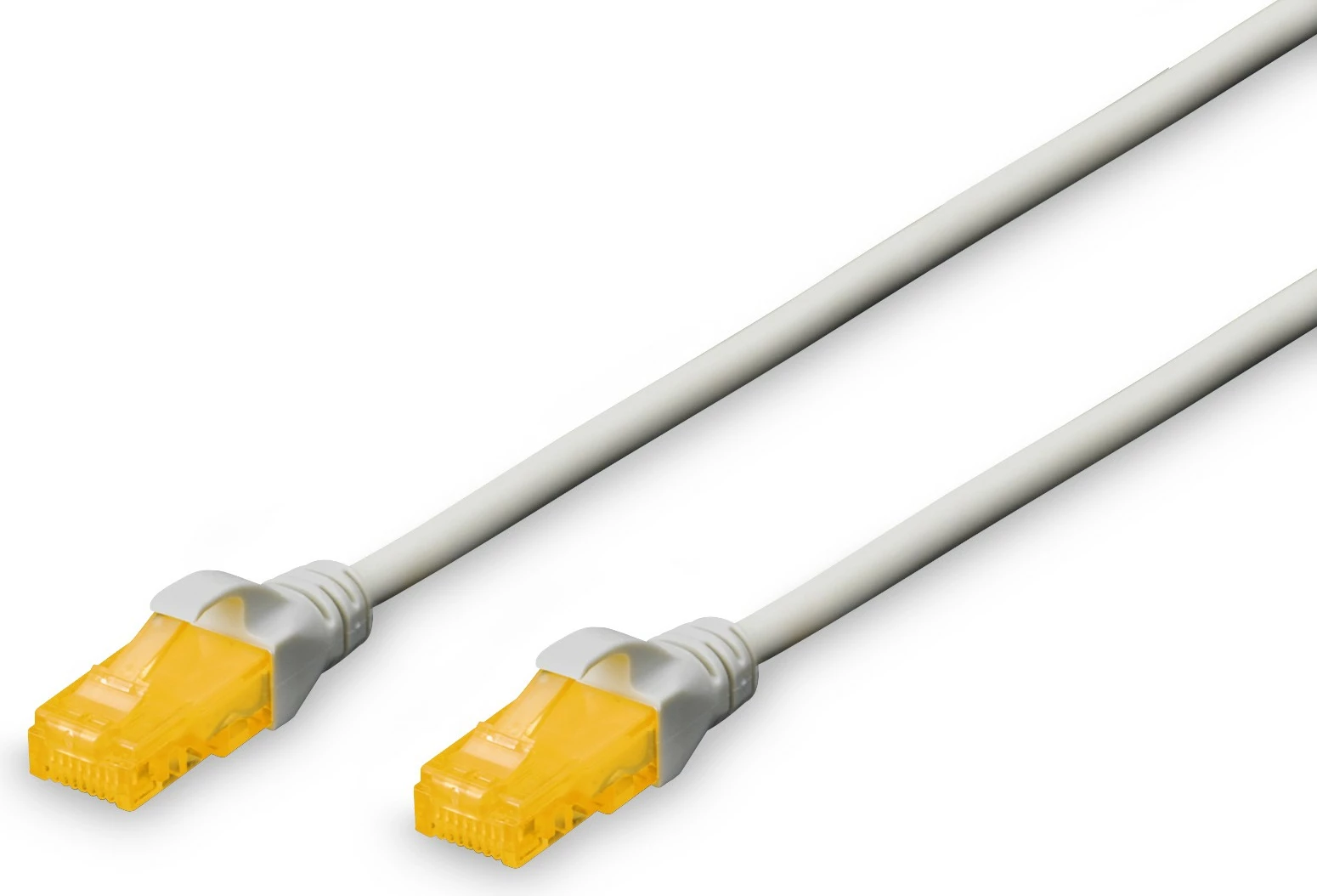 Kabllo rrjeti Digitus Cat6a 2m, RJ-45, gri