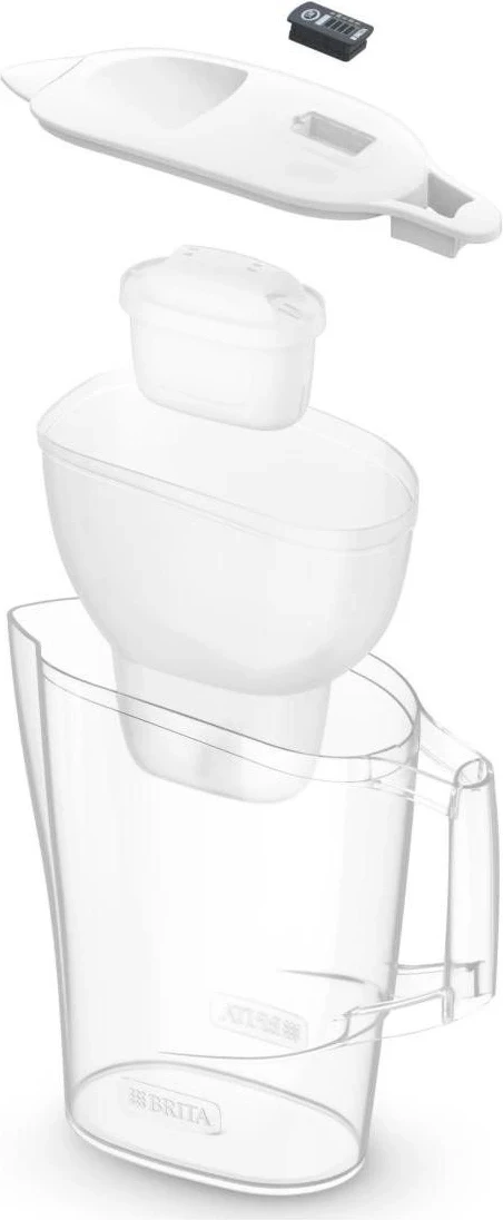 Kanaçe filtruese Brita Aluna me 1 filtr MAXTRA PRO Pure Performance, bardhë