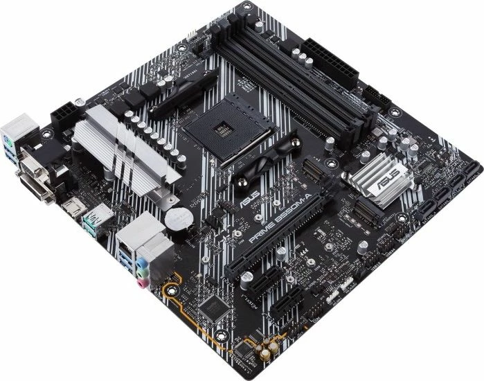 Pllakë amë Asus PRIME B550M-A, chipset AMD B550, mATX, DDR4 deri 128GB