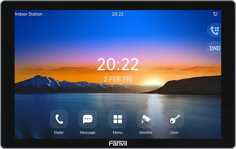 Interkom Fanvil I506W, ekran me prekje, i zi