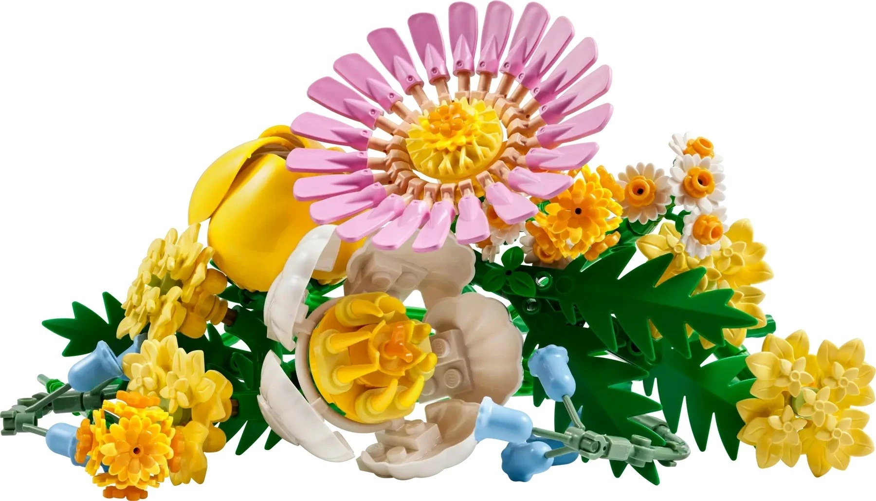 Set LEGO ICONS 10347 Little Sunny Bouquet, 373 pjesë, shumëngjyrëshe
