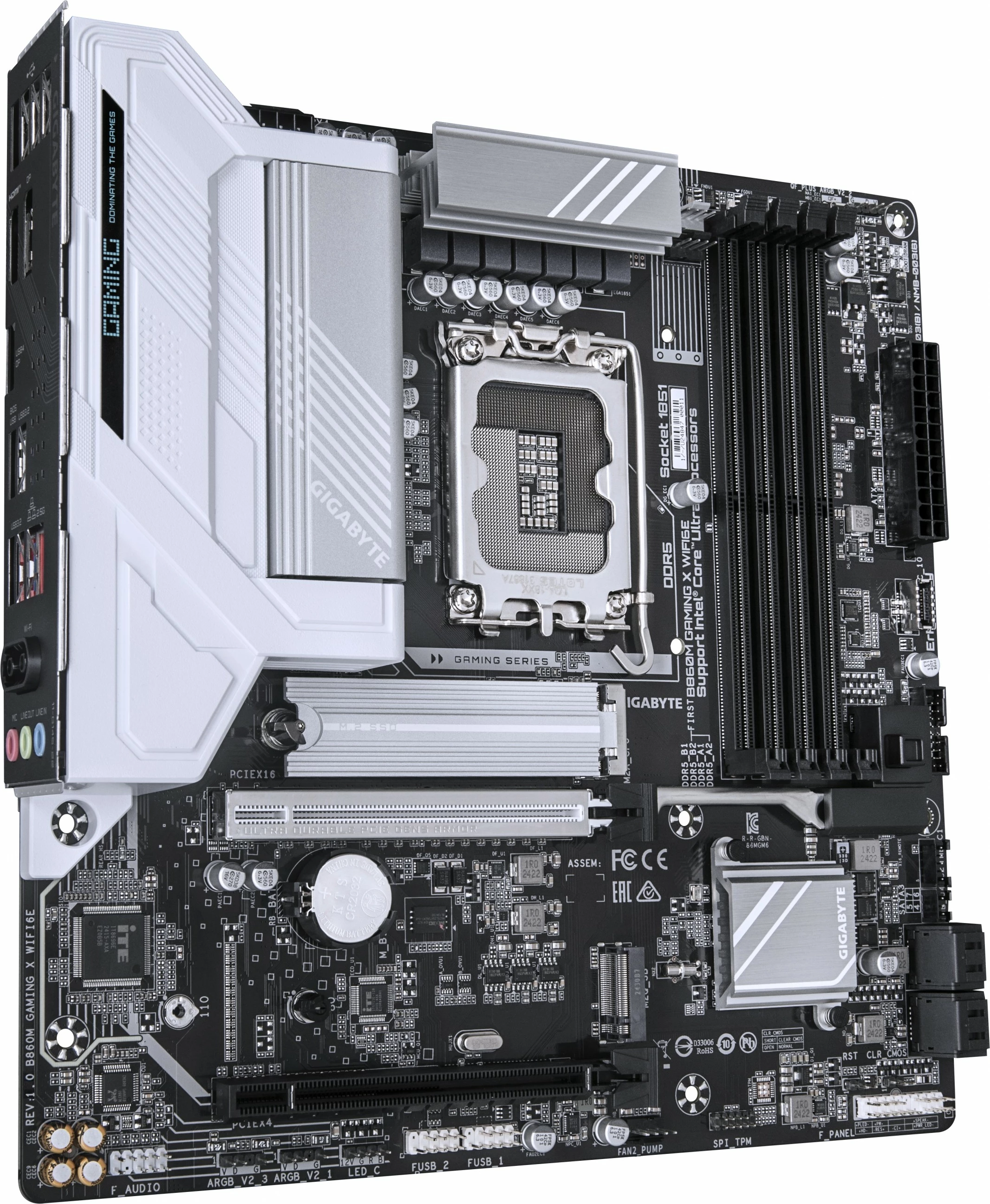 Pllakë amë Gigabyte B860M GAMING X, LGA1851, WiFi6E