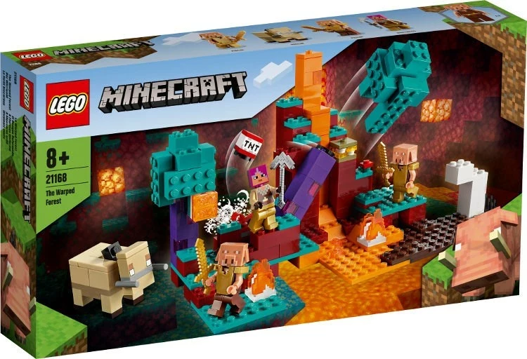 Set LEGO Minecraft 21168 The Warped Forest, Multikolor