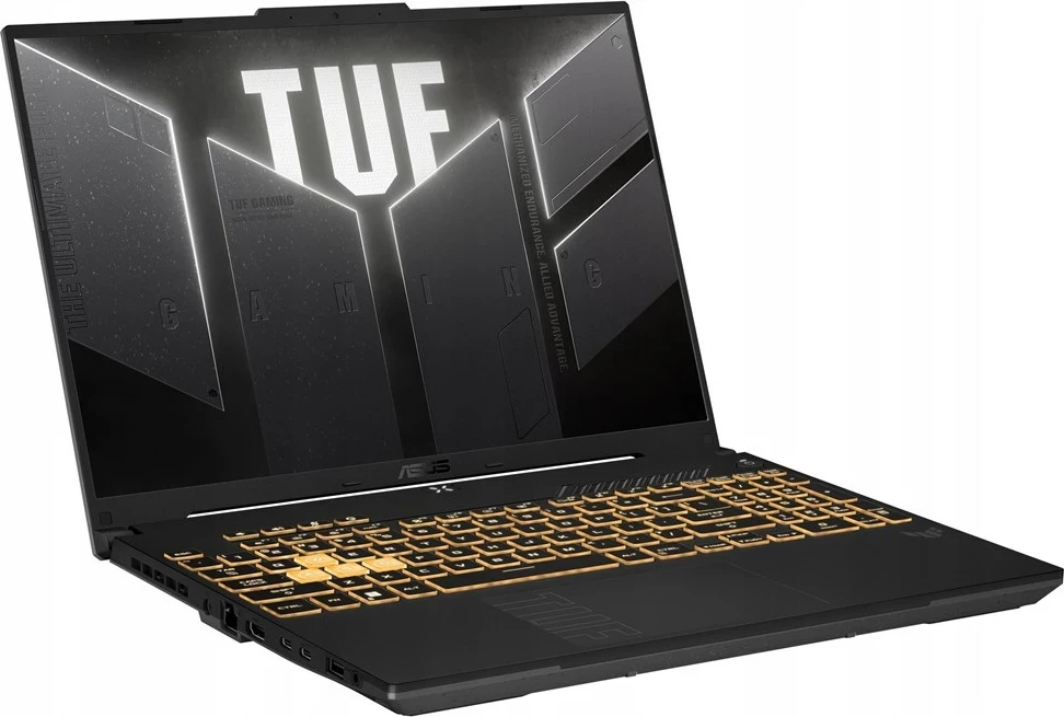 Laptop gaming ASUS TUF Gaming F16 FX607VU-I5085W, 16", Intel Core Ultra 5 210H, 8 GB RAM, 512 GB SSD, NVIDIA RTX 4050, Gri