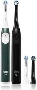 Furçë dhëmbësh elektrike Braun Oral-B iO SERIE 2, Night Black + Forest Green
