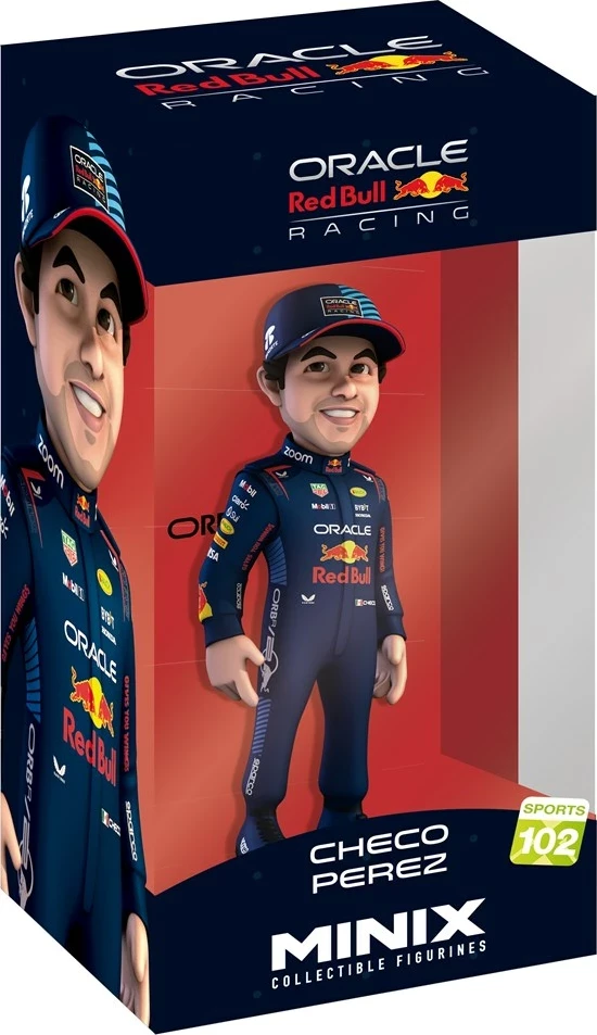 Figurinë koleksionuese MINIX F1 Red Bull - Checo Perez