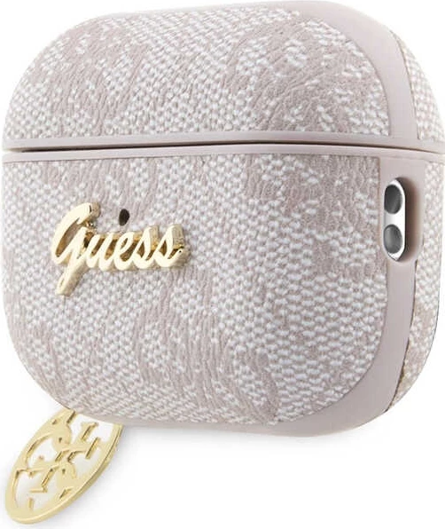Mbështjellës Guess 4G Charm për AirPods Pro 2, Rozë
