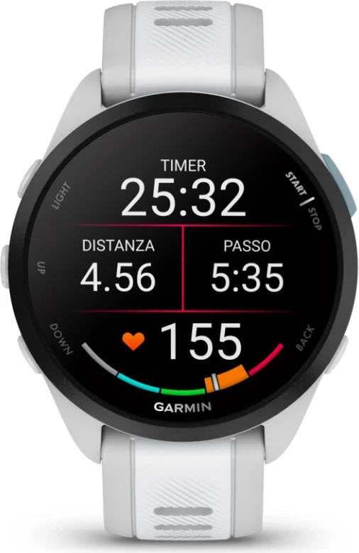 Smartwatch Garmin Forerunner® 165 Music Mist Grey/Whitestone