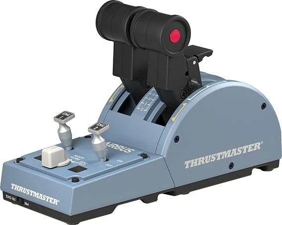 Przepustnica Thrustmaster TCA Quadrant Airbus Edition, ngjyrë zezë-blu