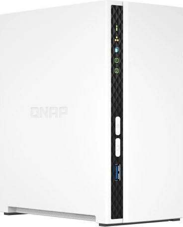 NAS QNAP TS-233, Mini Tower, Cortex-A55, Bardhë