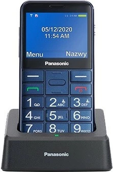 Celular Panasonic KX-TU155, 2.4", Bluetooth, Blu