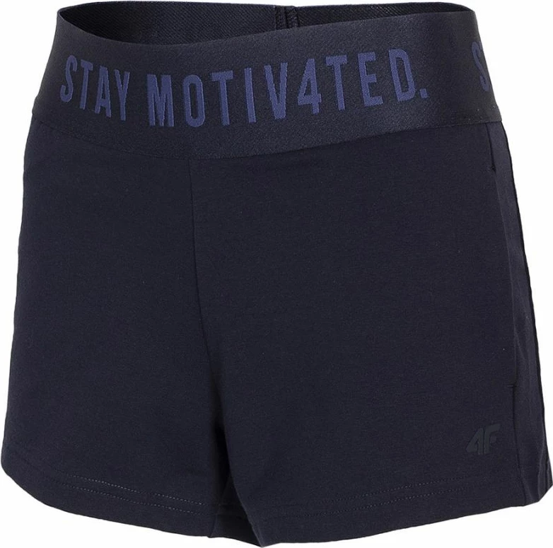 Shorce për femra 4F, blu marine