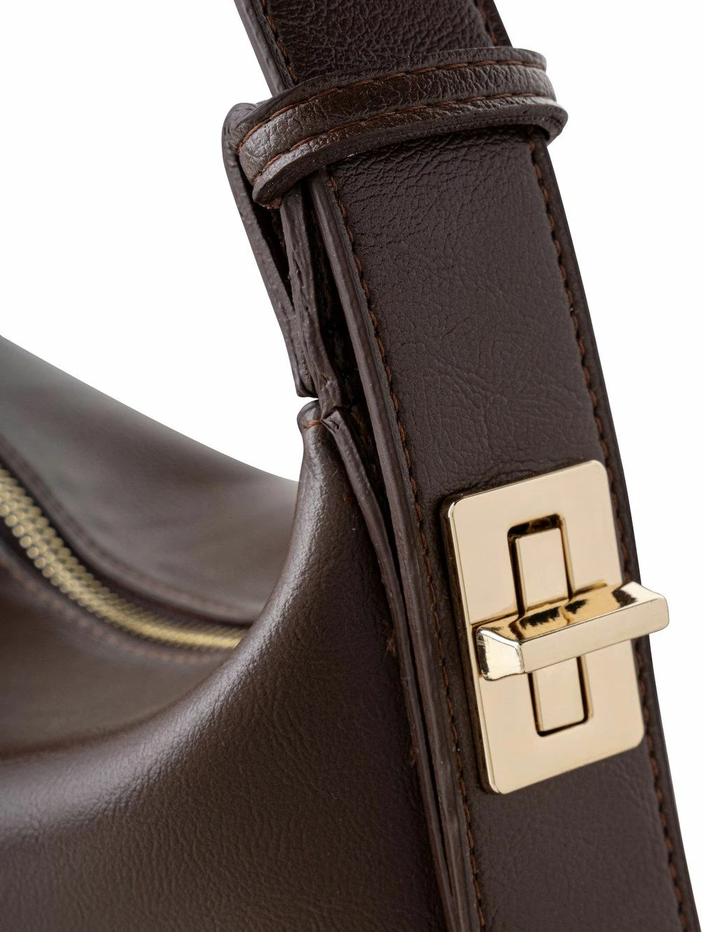 Çantë krahu Novara, ngjyrë çokollatë, Vince Camuto