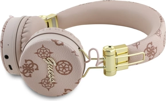 Kufje Guess Peony Script Round Shape Bluetooth, kafe