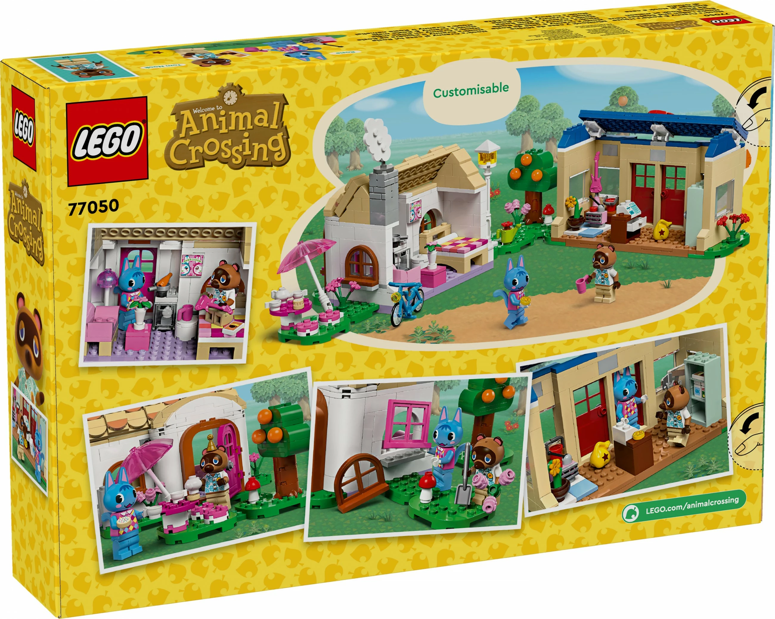 Set ndërtimi LEGO Animal Crossing 77050, 535 pjesë, shumëngjyrësh