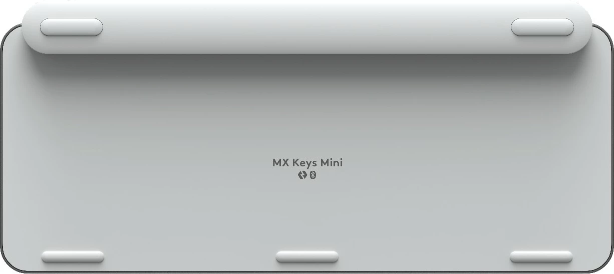 Tastierë pa tela Logitech MX Keys Mini, me ndriçim, e bardhë