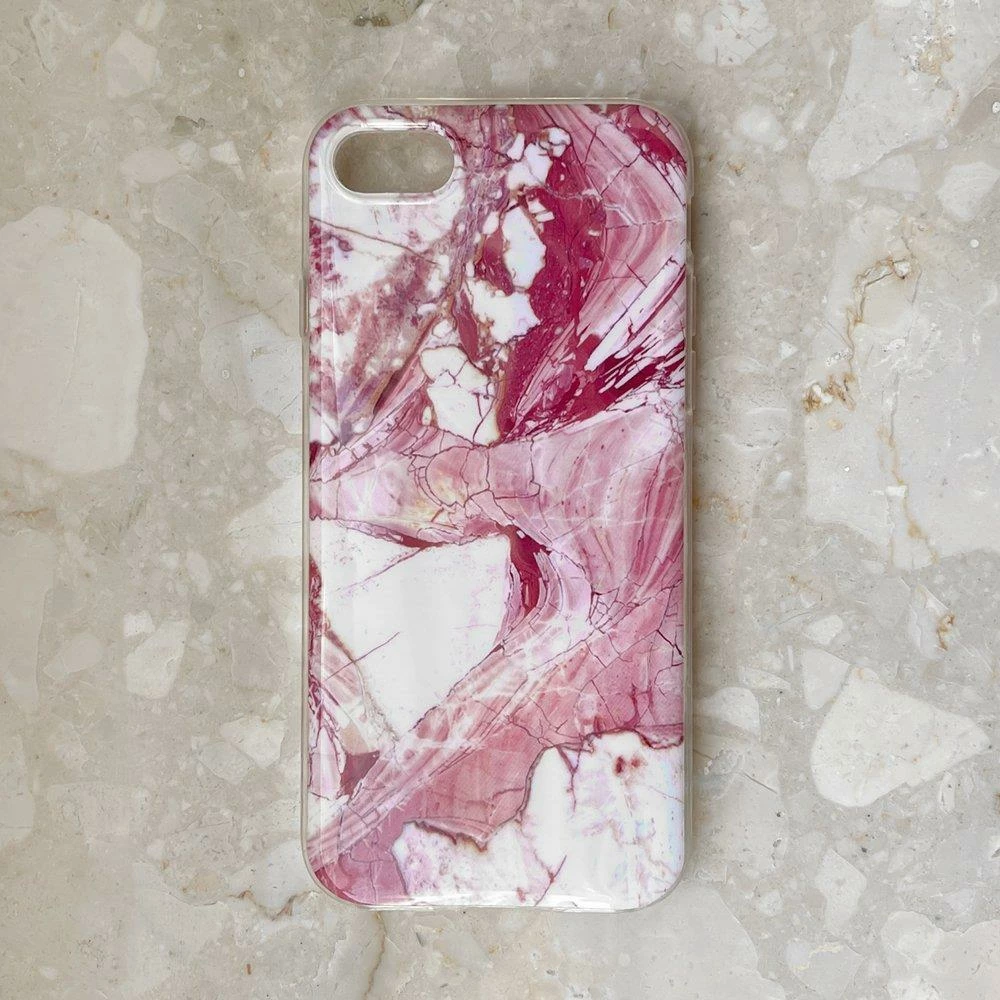 Mbështjellës Wozinsky Marble për Samsung Galaxy A03s, TPU, i bardhë