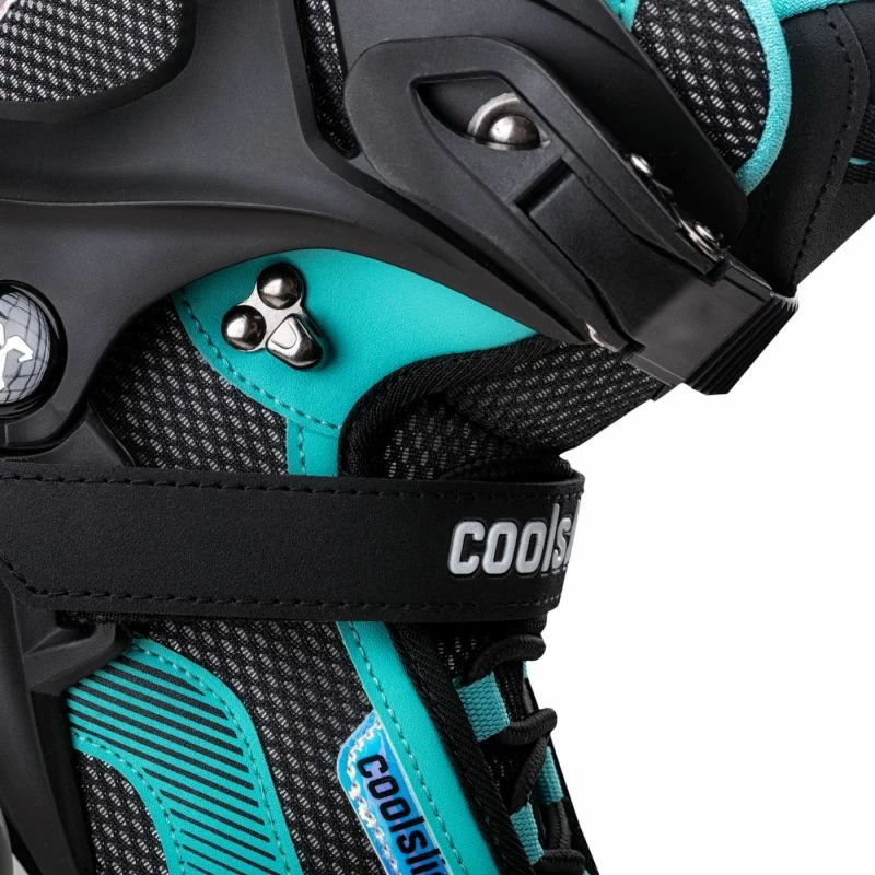 Atlete për femra Coolslide, të zeza dhe blu