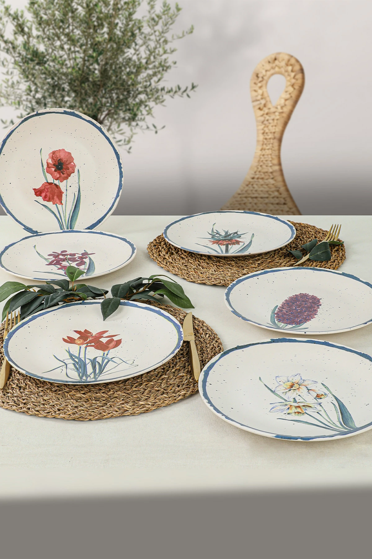 Set pjatash shërbimi (6 copë), Hermia Concept, ST040406F022AD01M00MAS3T00