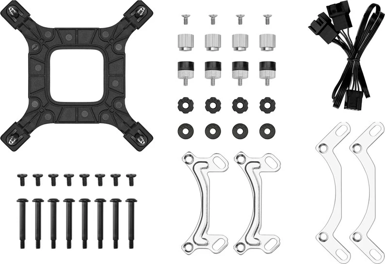 Kasë ftohëse me ujë DEEPCOOL LE240 V2, 2x12 cm, për procesor, e zezë